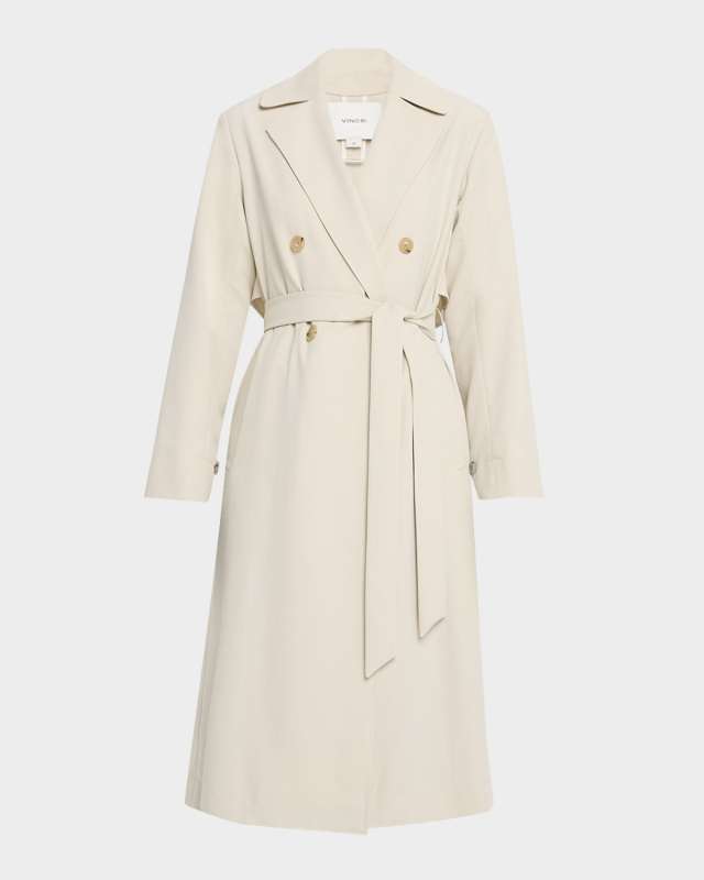 Drapey Trench Coat